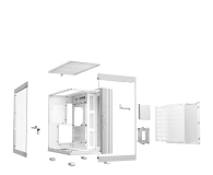 BE QUIET! Light Base 600 DX White - 1264432 - zdjęcie 5